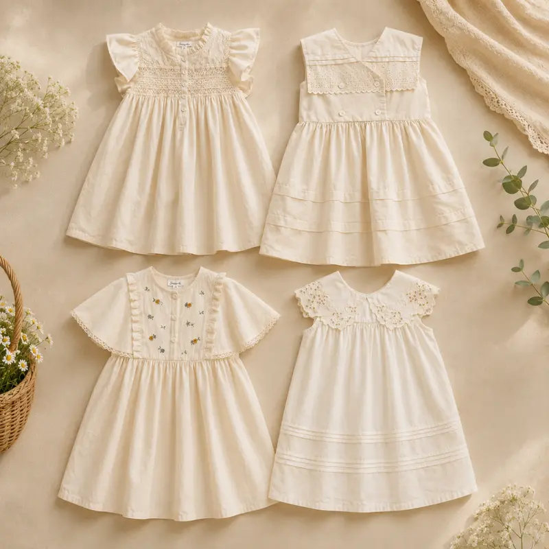 Sleeveless Dress – Elegant & comfortable – Lace Collar Dress