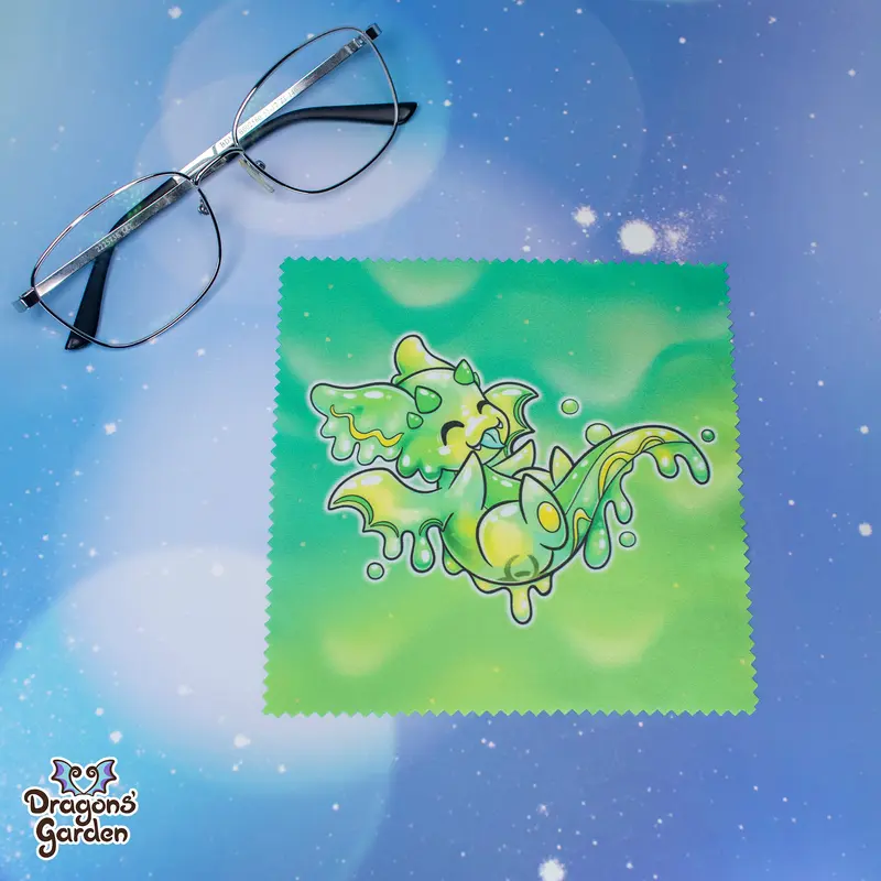 Slime Dragon | Microfiber Lens Cleaning Cloth