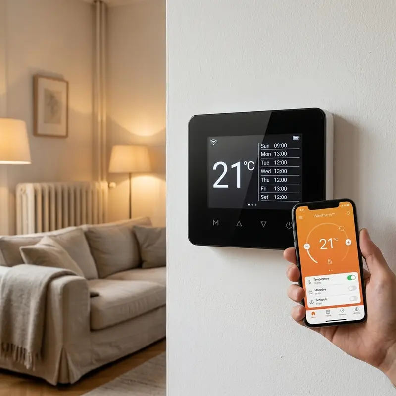 SlimTherm™ - Slimme Thuis Thermostaat