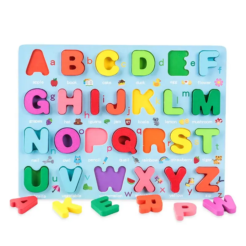 SmartBoard – Colorful & Educational – Montessori Number & Letter Learning Puzzle