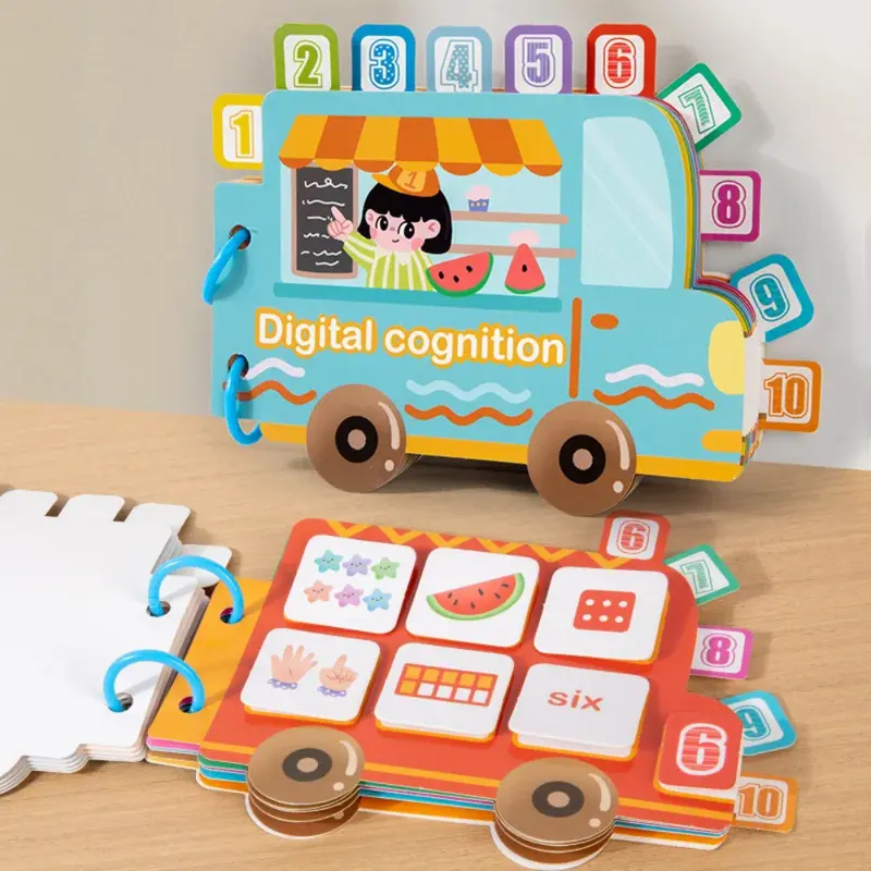 SmartCount – Educational & Fun – Number Book with Counting Activities