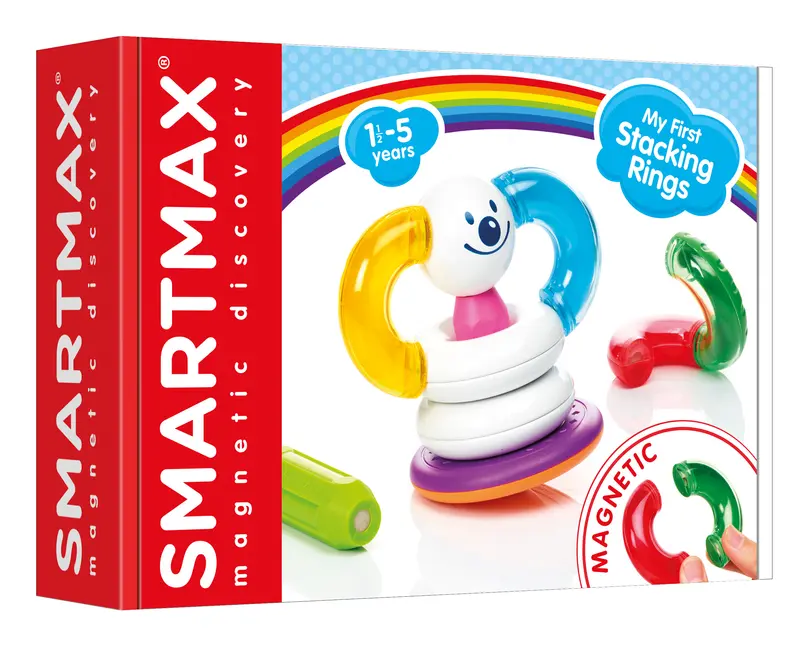 SmartMax My First Stacking Rings - Stapelringen - Magnetisch Puzzelspel