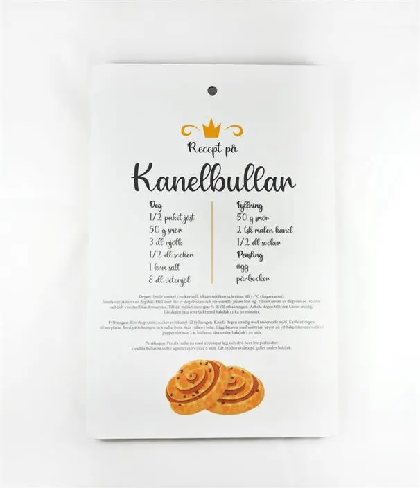 Snijplank Kanelbullar – Mellow Design