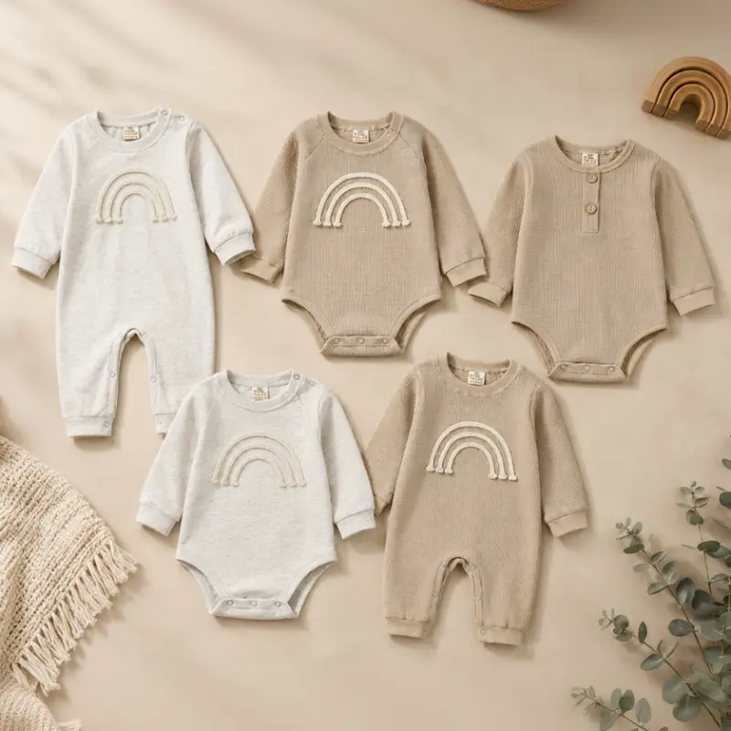 SnuggleHue – Soft & Comfortable – Rainbow Baby Onesie