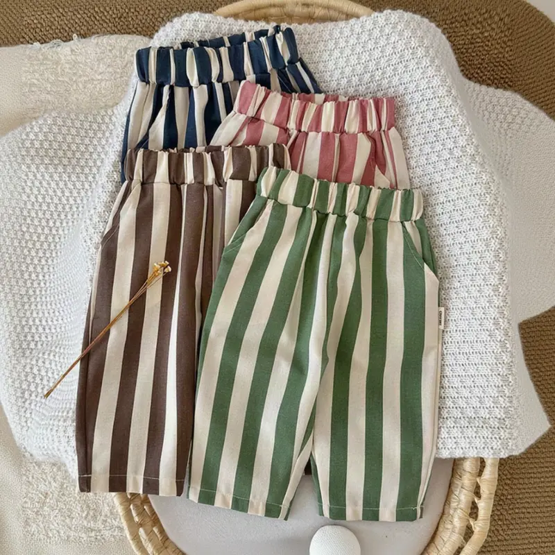 SoftStripe – Soft & Comfortable – Baby Pants with a Striped Design