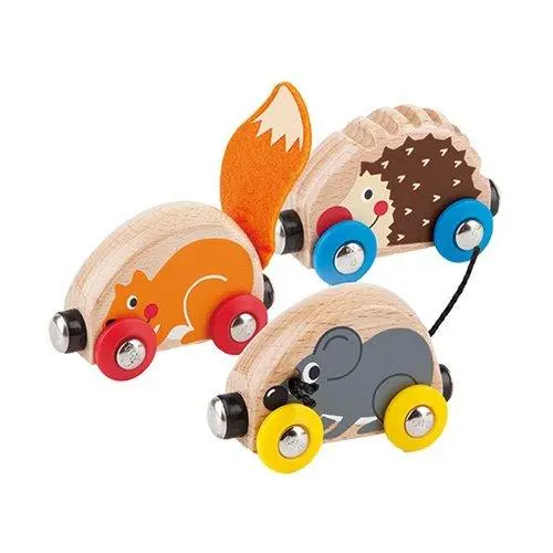 Speelgoedtrein met dieren (magnetisch)