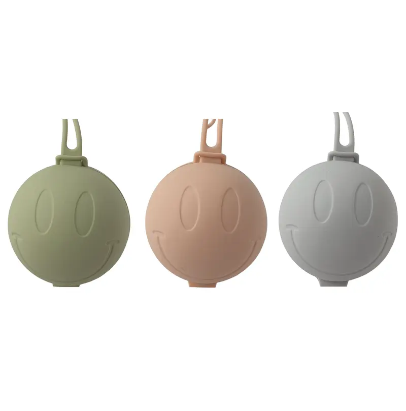 Speenhouder 'Smiley' (3 kleuren)