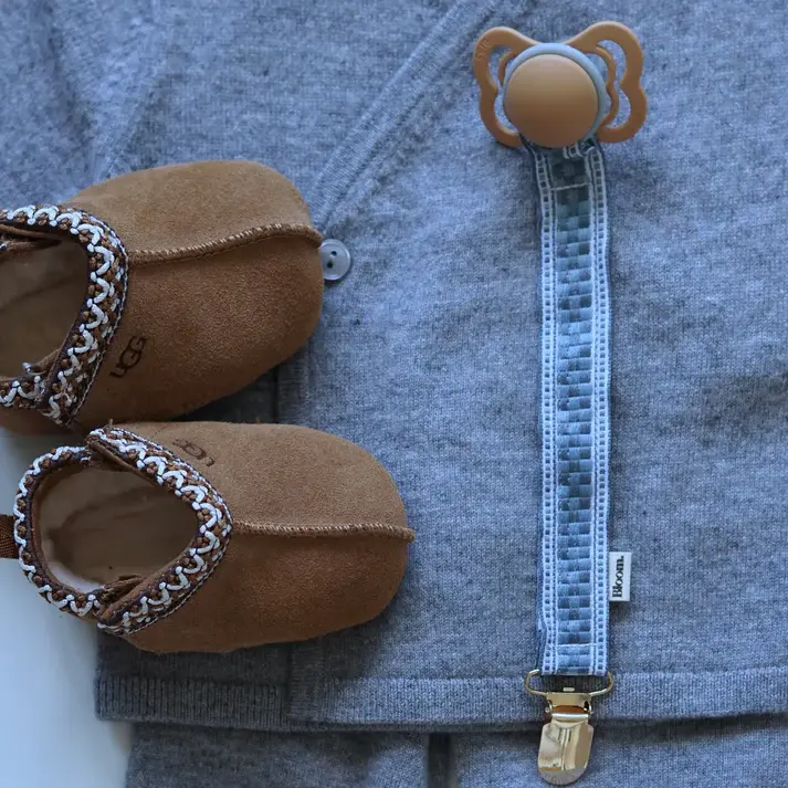 Speenkoord Boston - Handgemaakt - Baby Bloom Clips
