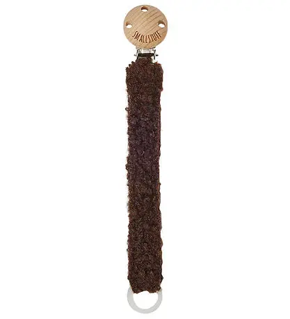 Speenkoord bouclé - Merino wol - Brown - SmallStuff