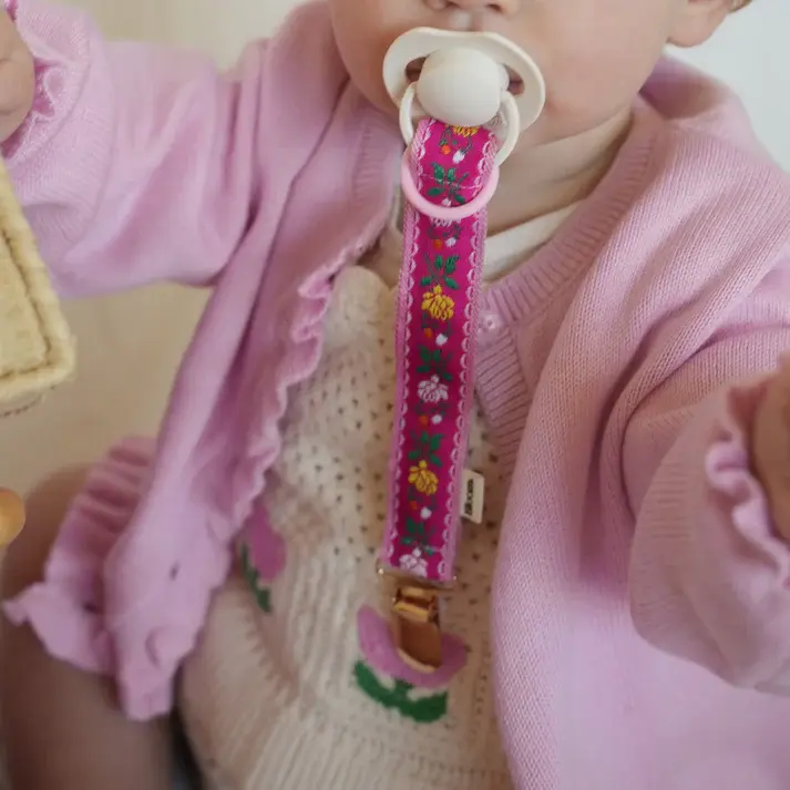 Speenkoord Ibiza - Handgemaakt - Baby Bloom Clips