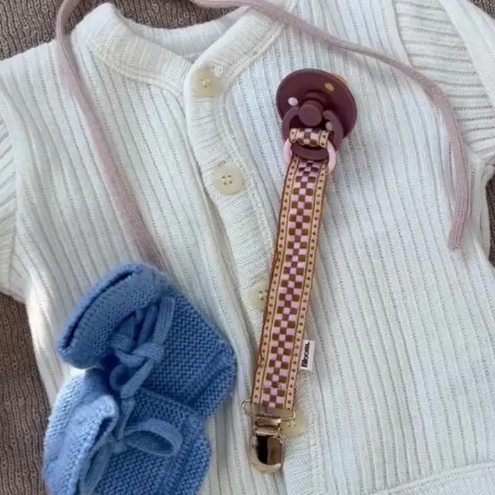 Speenkoord Malibu - Handgemaakt - Baby Bloom Clips