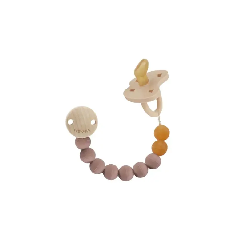 Speenkoord - Natuur rubber - Tan beige - Hevea