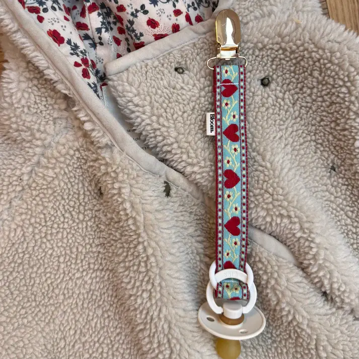 Speenkoord New York - Handgemaakt - Baby Bloom Clips