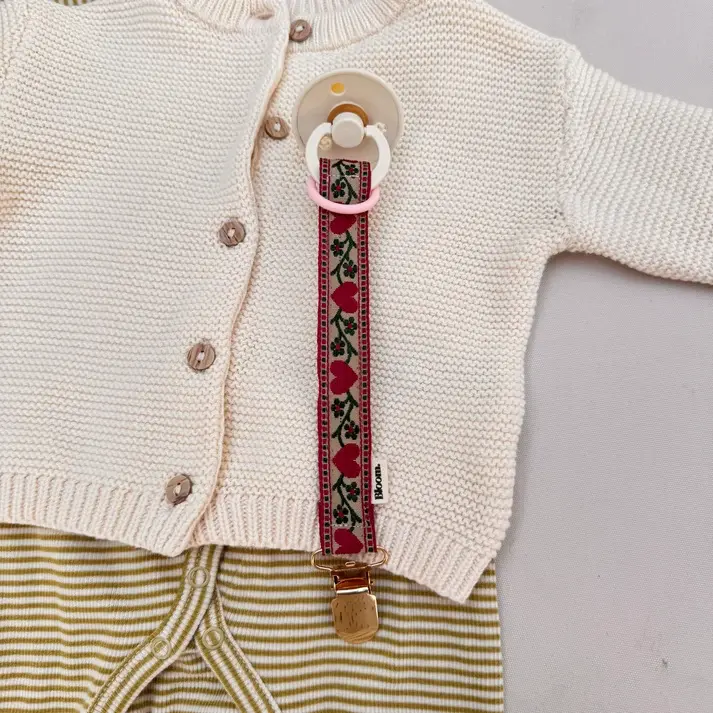 Speenkoord Stockholm - Handgemaakt - Baby Bloom Clips