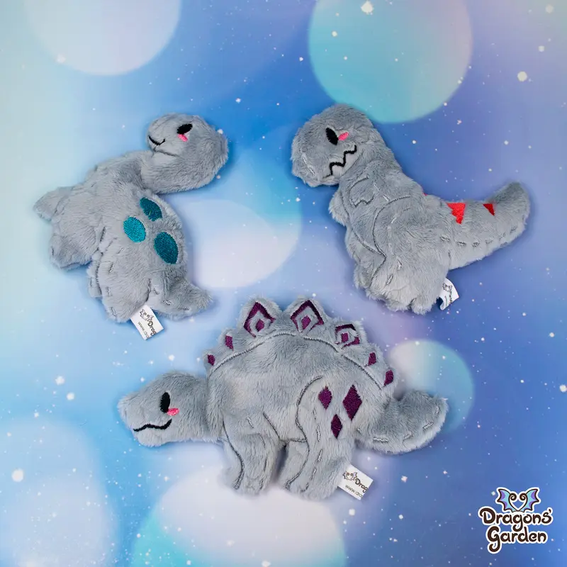SQUEAKER PLUSH | Pocket Dino Sensory Fidget