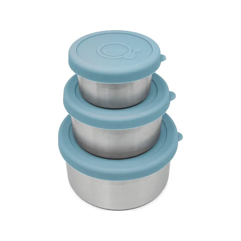 Stainless steel food jar set 3110/220/400ml