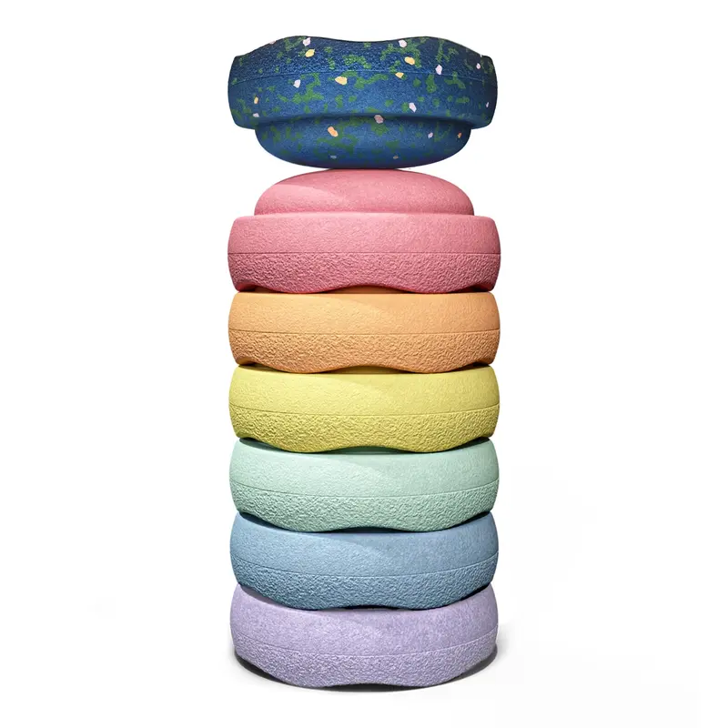 Stapelstein Spring Special / Mini Pastel Classic + Special Water Lily Pond