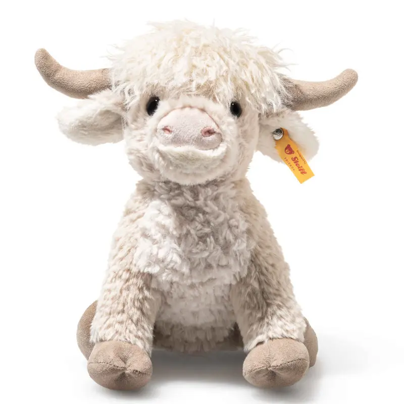 Steiff knuffel koe Harper Highland 24 cm beige
