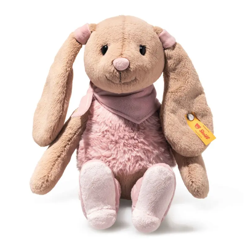 Steiff knuffel konijn Hoppie Cowgirl 32 cm