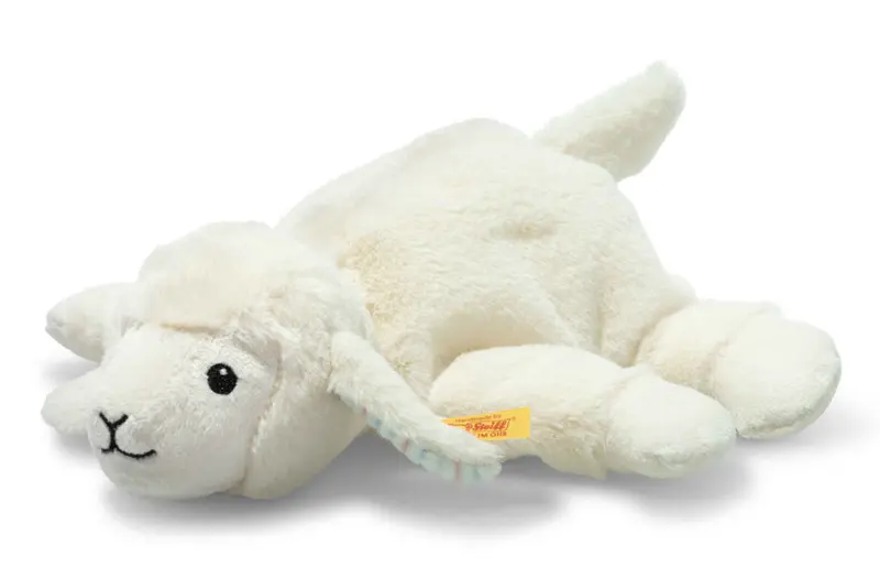 Steiff knuffel lammetje floppy Linda 20 cm wit