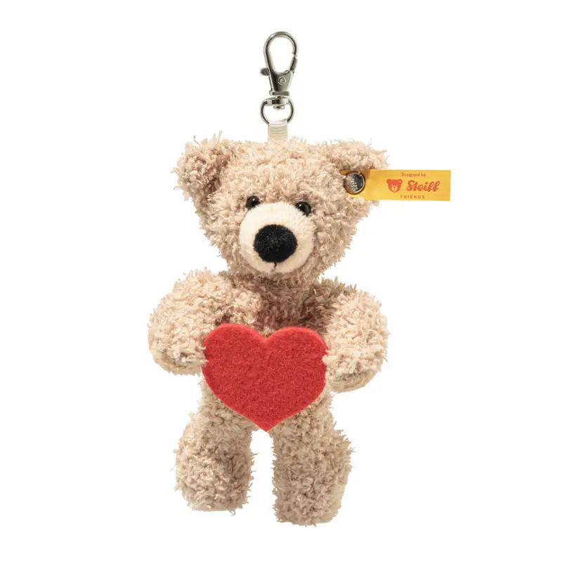 Steiff love sleutelhanger beer Fynn 12cm beige