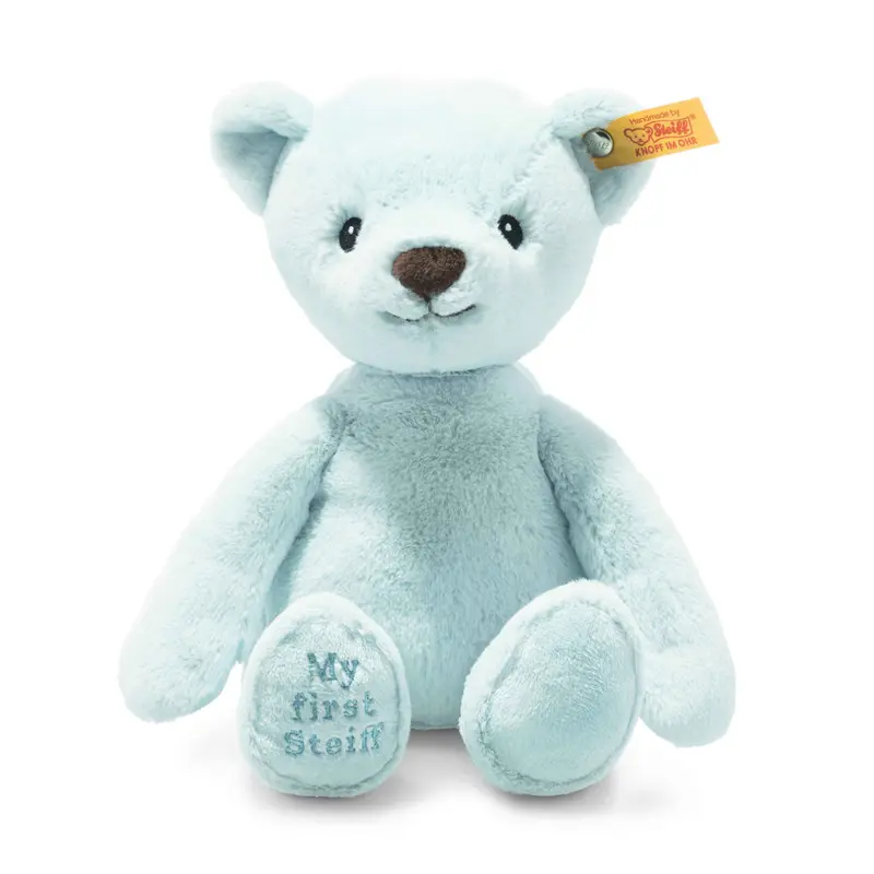 Steiff mijn eerste teddybeer 26 cm blauw