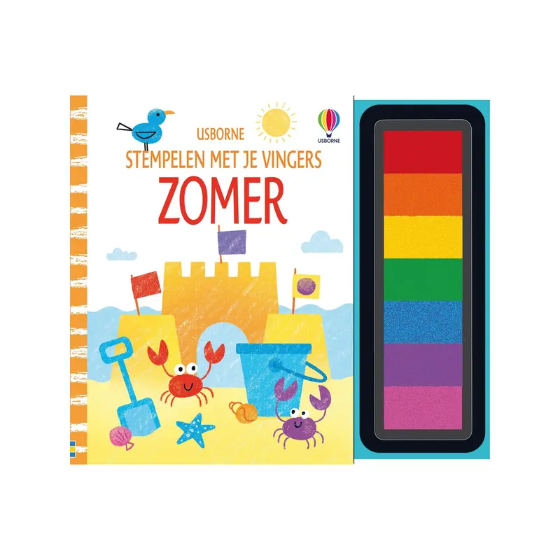 Stempelen met je vingers - Zomer