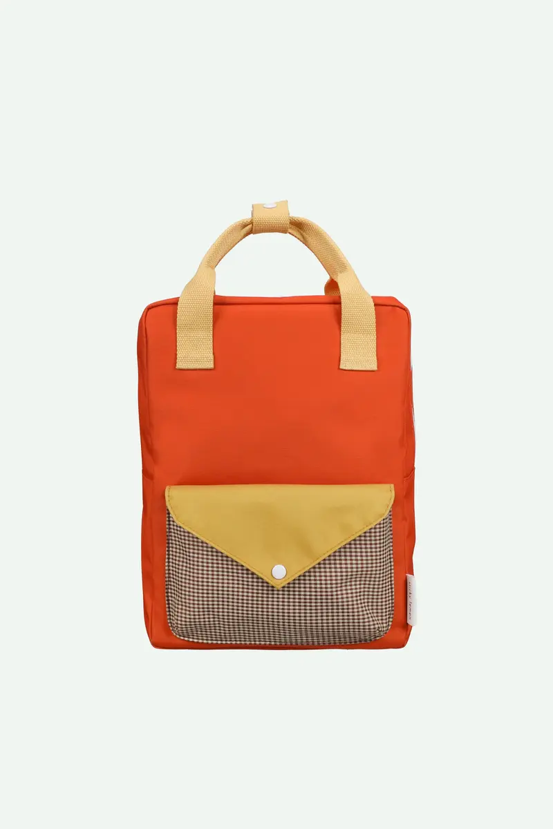 Sticky Lemon Medium Backpack Envelope Campfire Orange