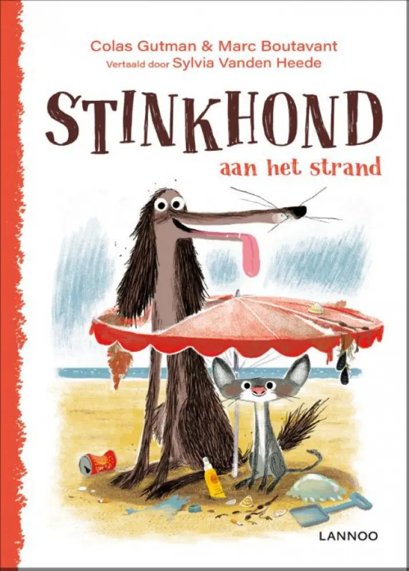 Stinkhond aan het strand - leesboek