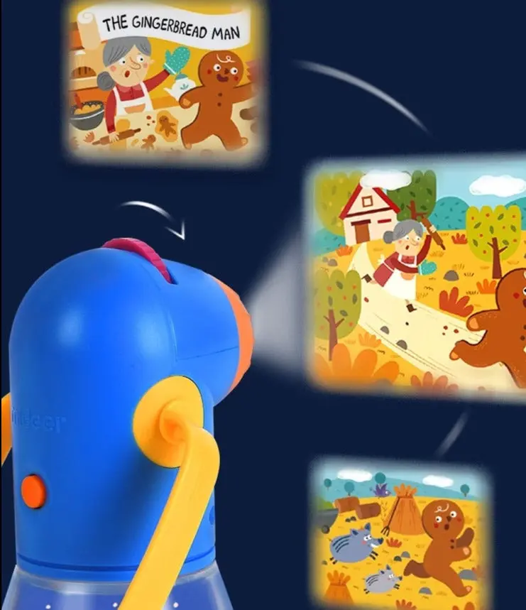 Storybook Torch - projiser historien din - projektorlampe