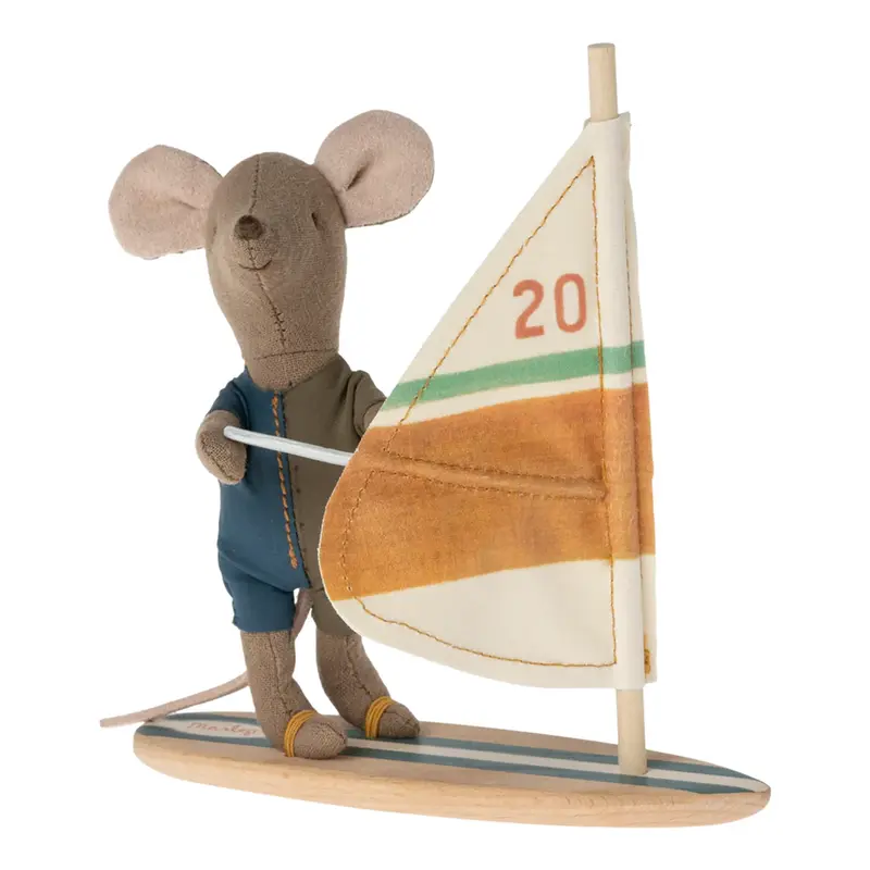 Strandmuis met surfbord - Kleine broer
