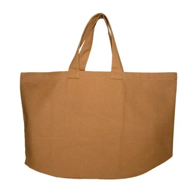 Strandtas Camel Heavy Canvas - 60x38cm - GOTS – Bo Weevil