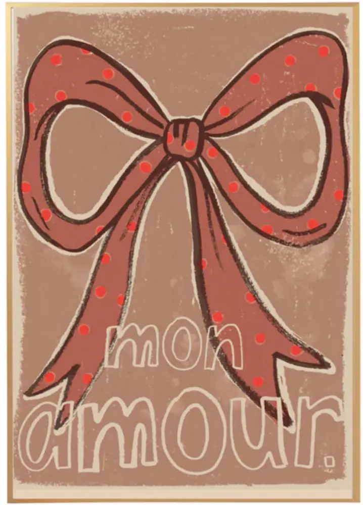 Studio loco poster bow 50 x 70 cm