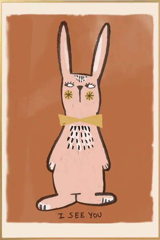 Studio loco poster I see you 50 x 70 cm