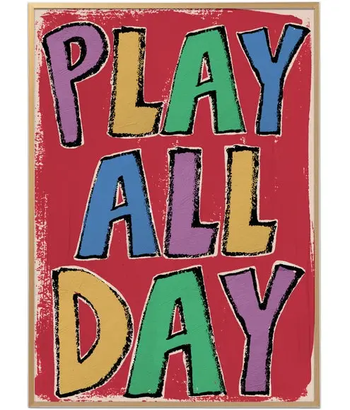 Studio loco poster PLAY 50 x 70 cm