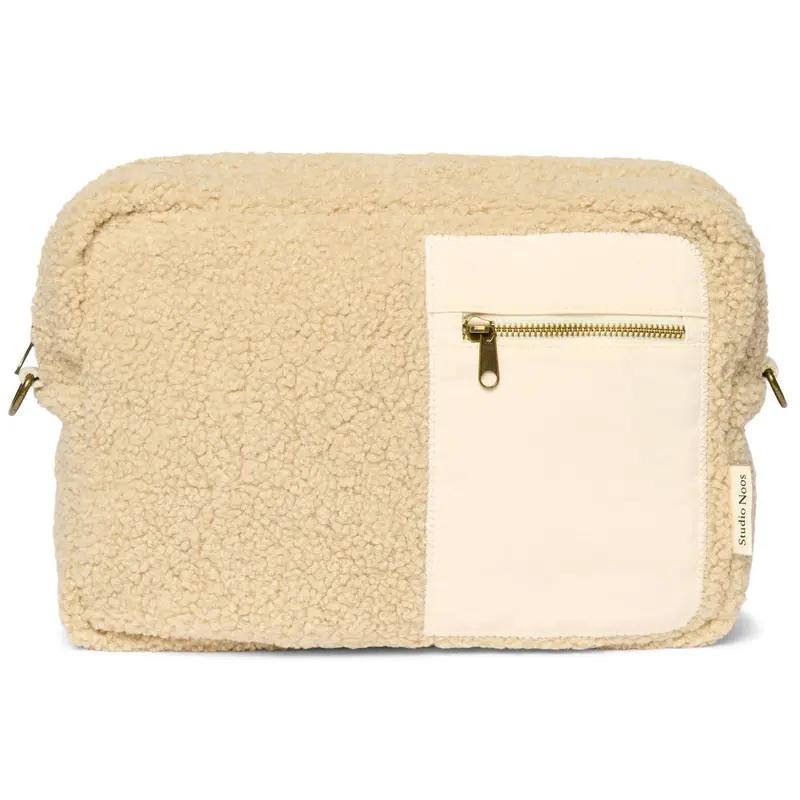Studio Noos kinderwagen organizer teddy ecru