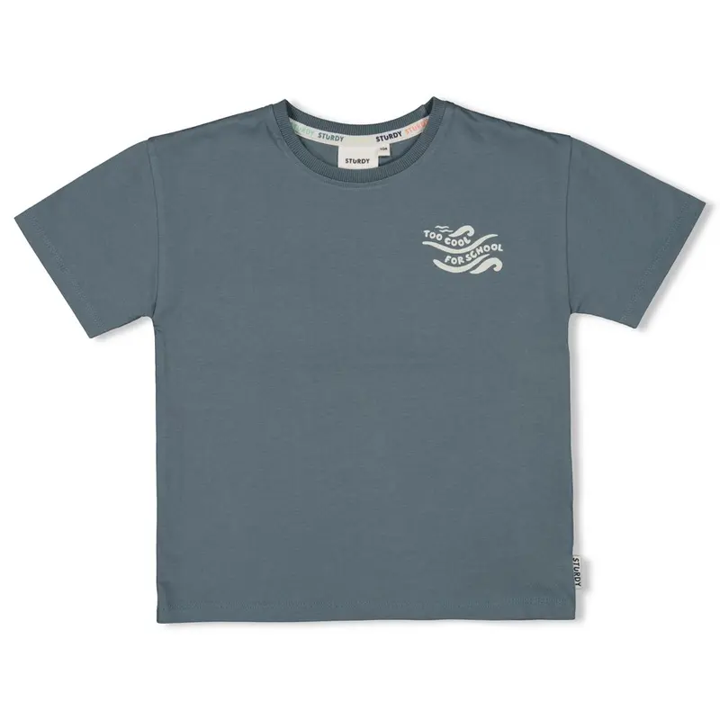 Sturdy T-shirt oversized Petrol - Lagoon Legends