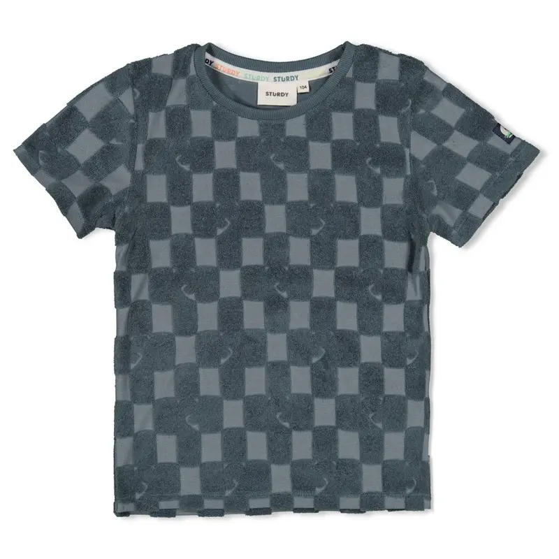 Sturdy T-shirt ruit badstof Petrol - Lagoon Legends