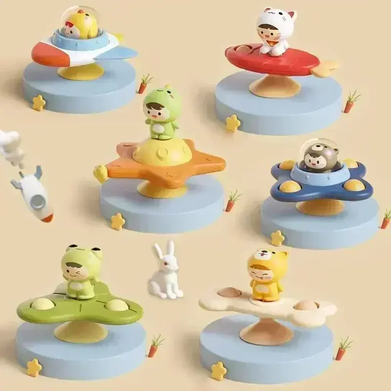 Suction Spinner - Sammen uten kamp - Snurrende leketøy
