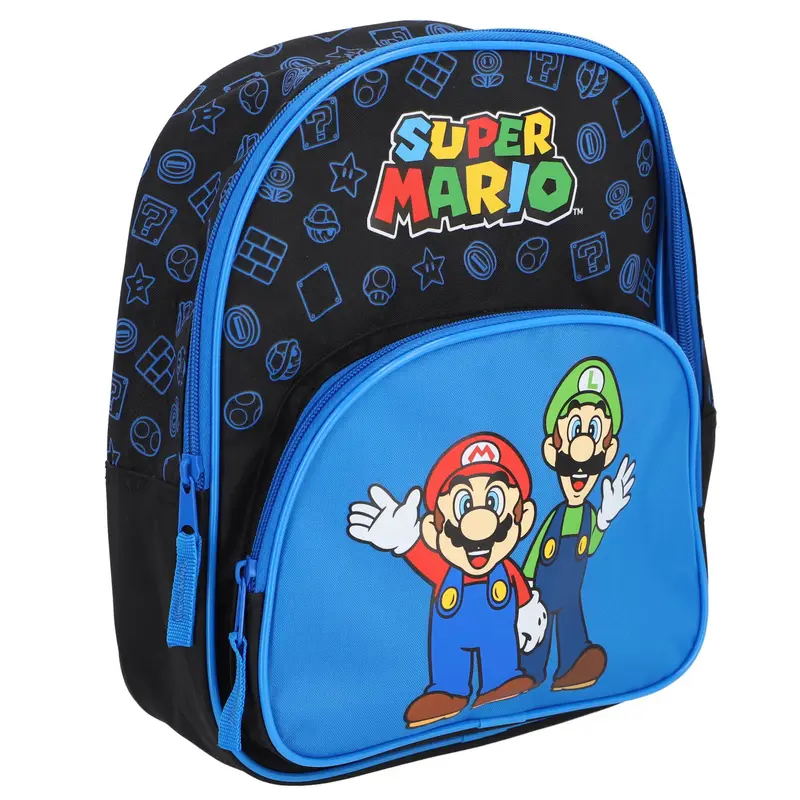 Super Mario rugzak kind - Mario & Luigi - 30cm