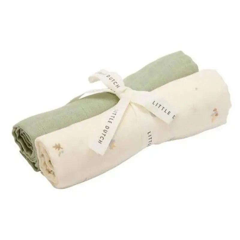Swaddle - Wit - Forest Friends - Forest Treasures
