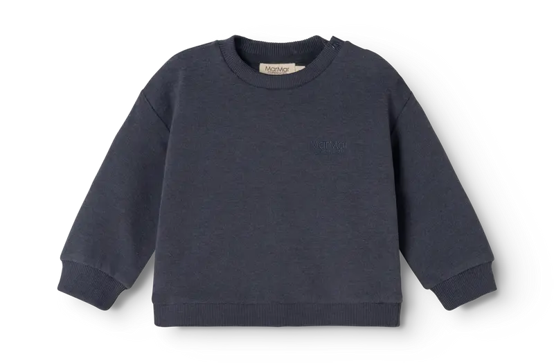 Sweater Tammas B – Ink – Modal & biologisch katoen – MarMar Copenhagen