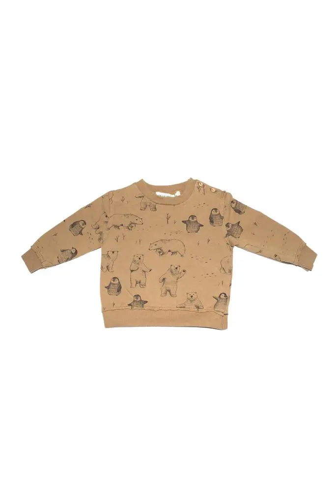 Sweatshirt artic ochre Dear Mini