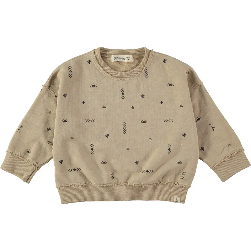 Sweatshirt west sand Dear Mini