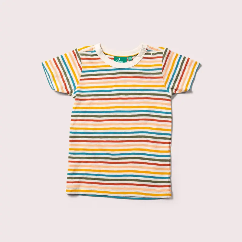 T-shirt Cream Rainbow - Little Green Radicals