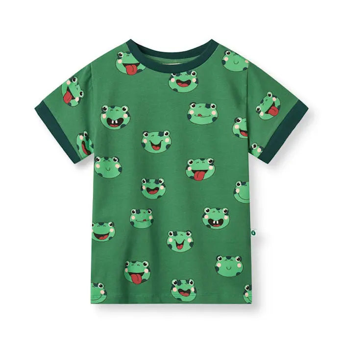 T-shirt Elstar with Frogs - Småfolk