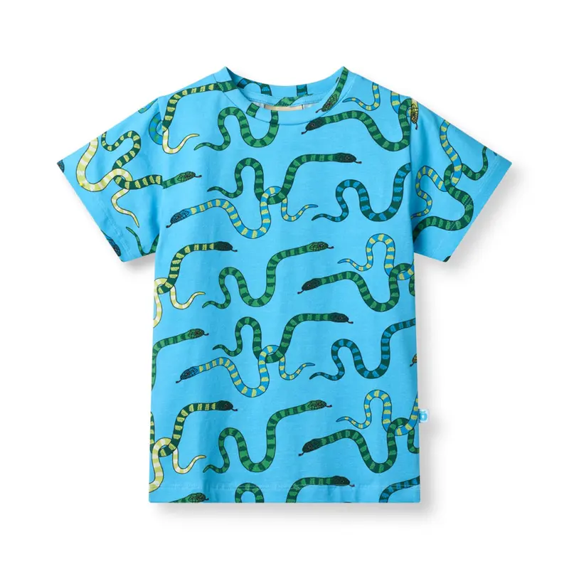 T-shirt Elstar with Snakes - Småfolk