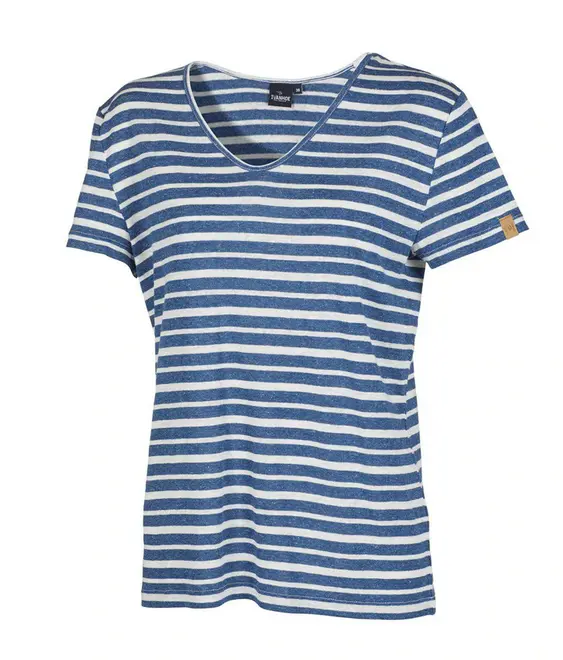 T-shirt Gy Cora Denim Linnen Mix - Ivanhoe of Sweden