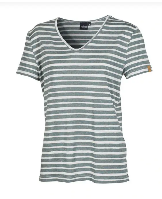 T-shirt Gy Cora Lichen Green Linnen Mix - Ivanhoe of Sweden