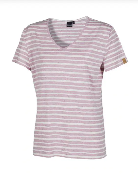 T-shirt Gy Cora Sweet Lilac Linnen Mix - Ivanhoe of Sweden